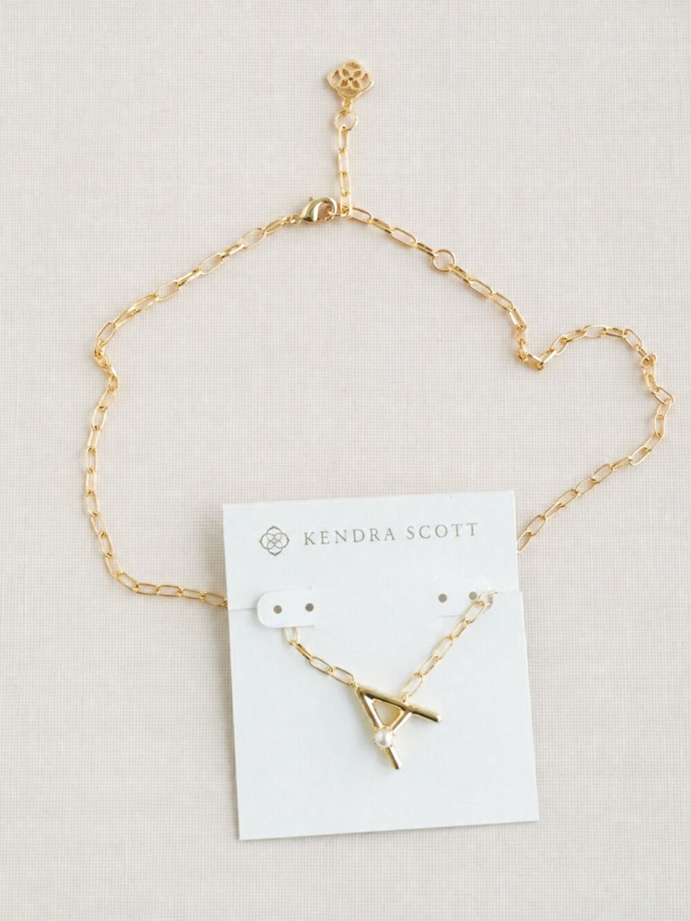 Letter A necklace
